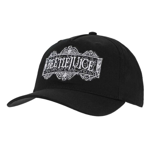 Beetlejuice Movie Logo Black Snapback Hat - Picture 1 of 6